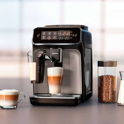 Philips 3200 Series Fully Automatic Espresso Machine LatteGo Black –  malconico